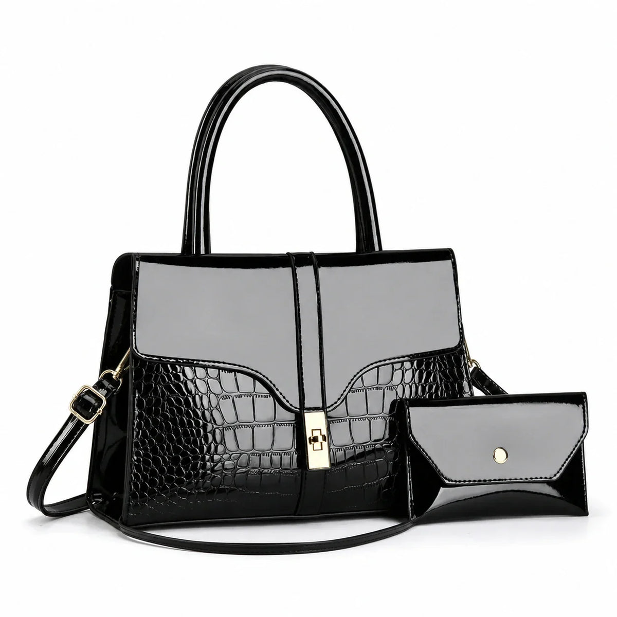 Leather Sling & Crossbody Set - Aura