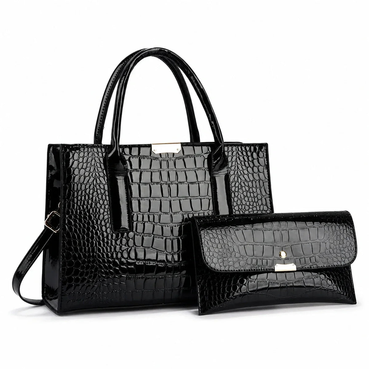 Leather Handbag Set - Mira