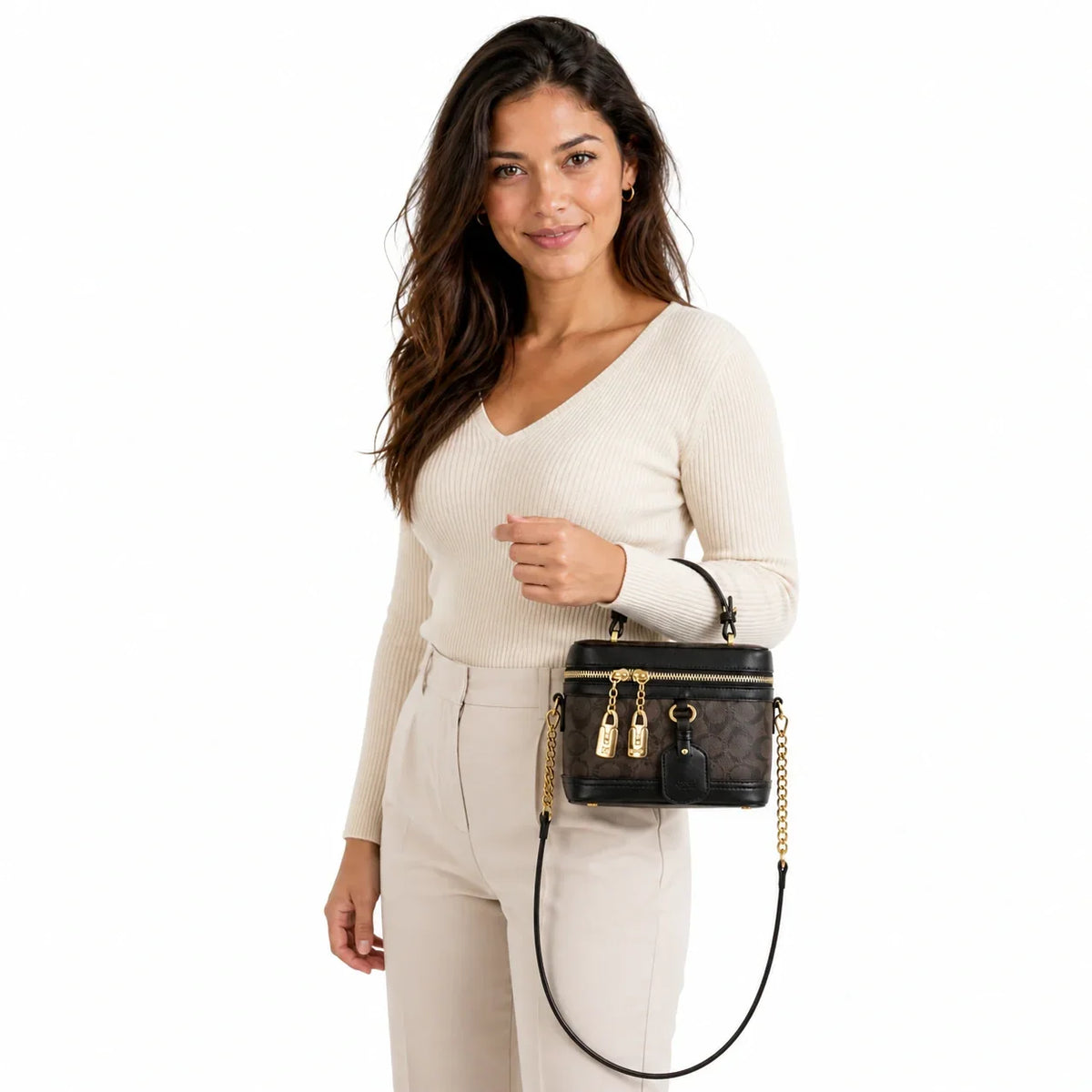 Mini Round Box Bag — Noa