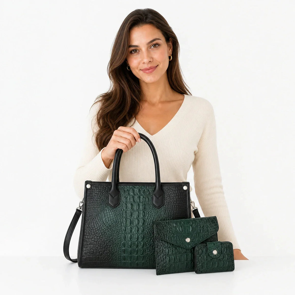 Crocodile Leather Set - Vex