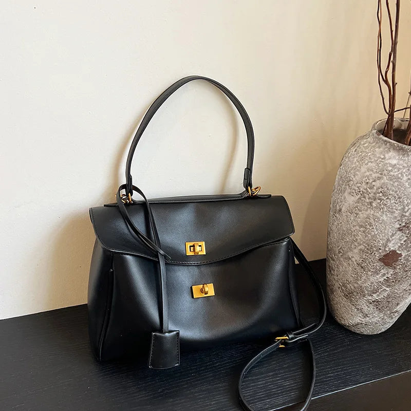 Leather Bag - Saphir