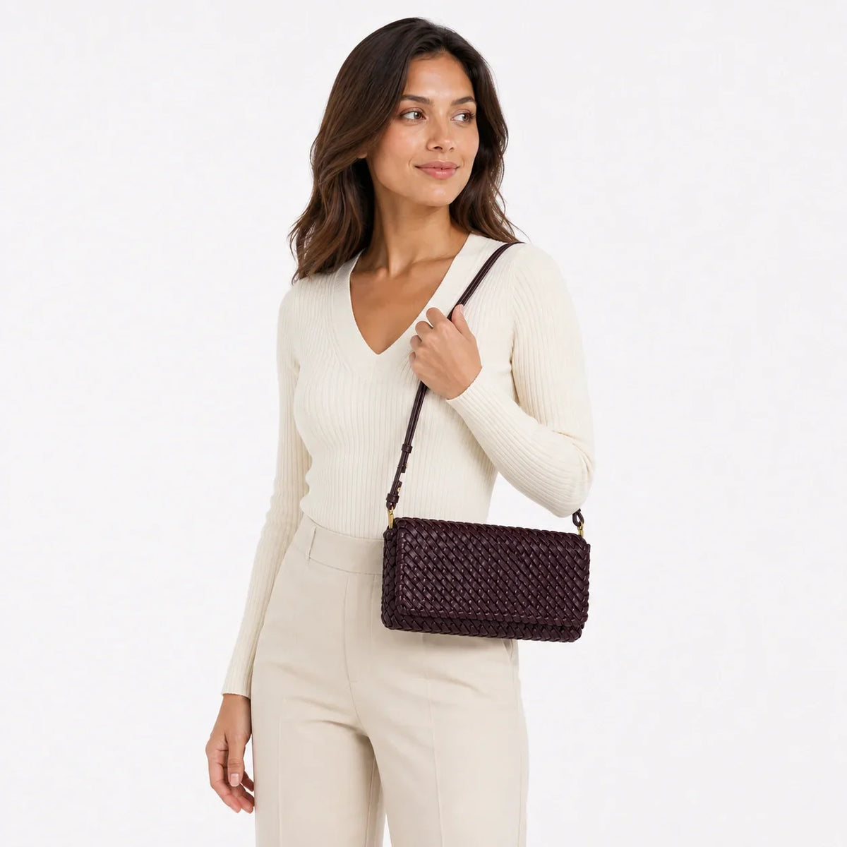 Mini Baguette Bag — Violaine