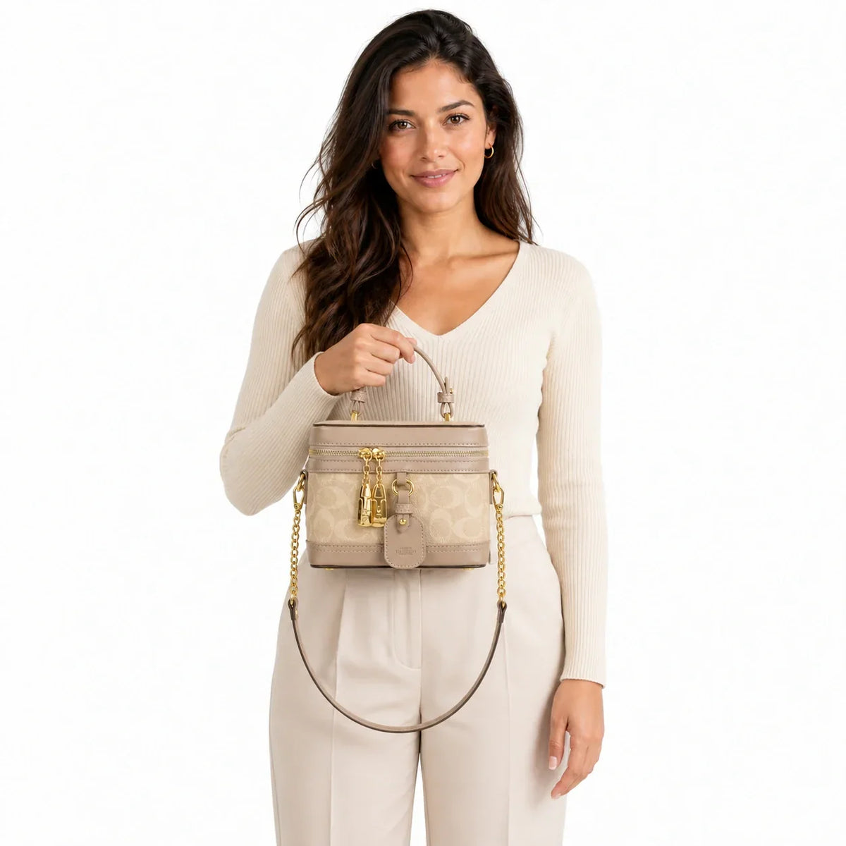 Mini Round Box Bag — Noa