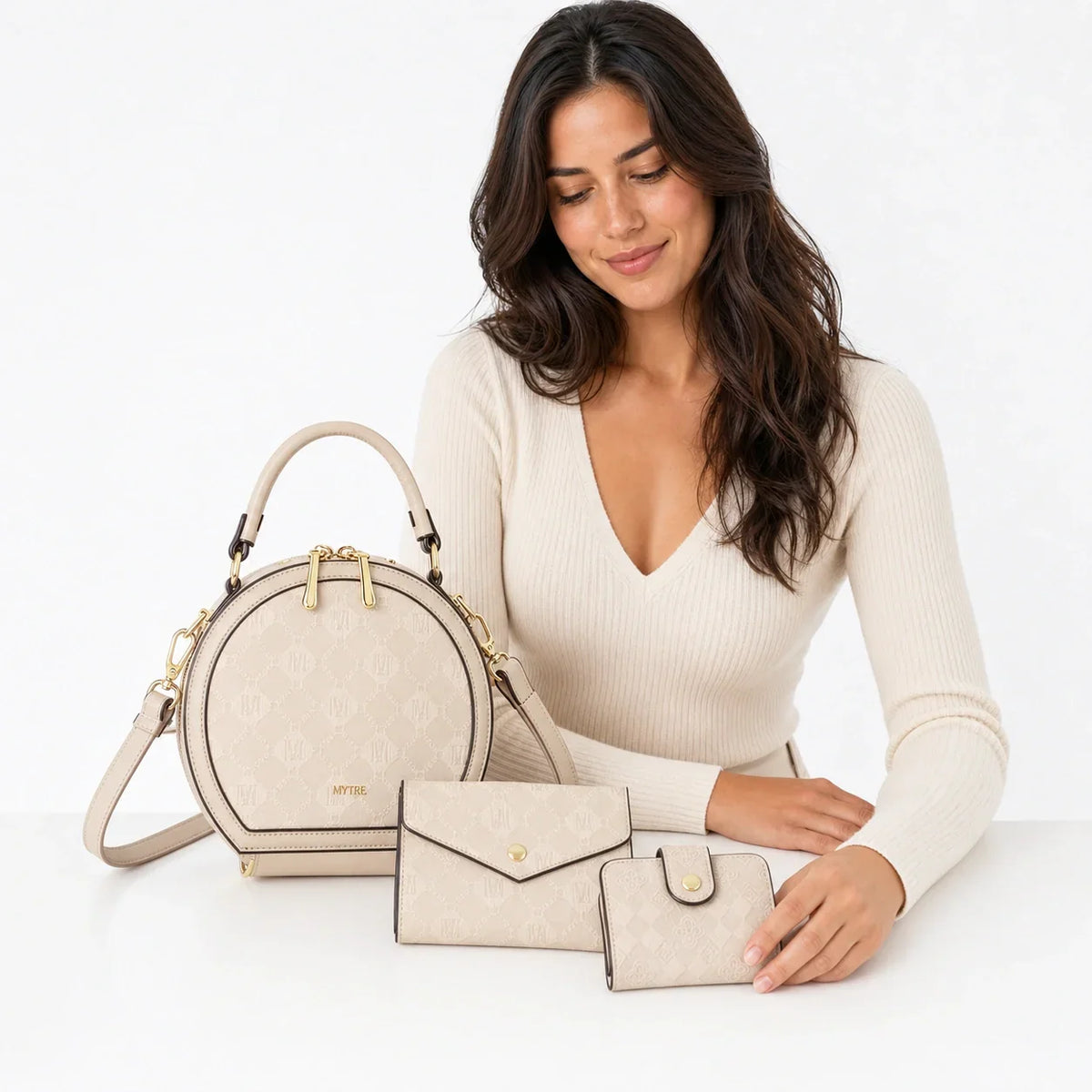 Leather Crossbody Set - Nova