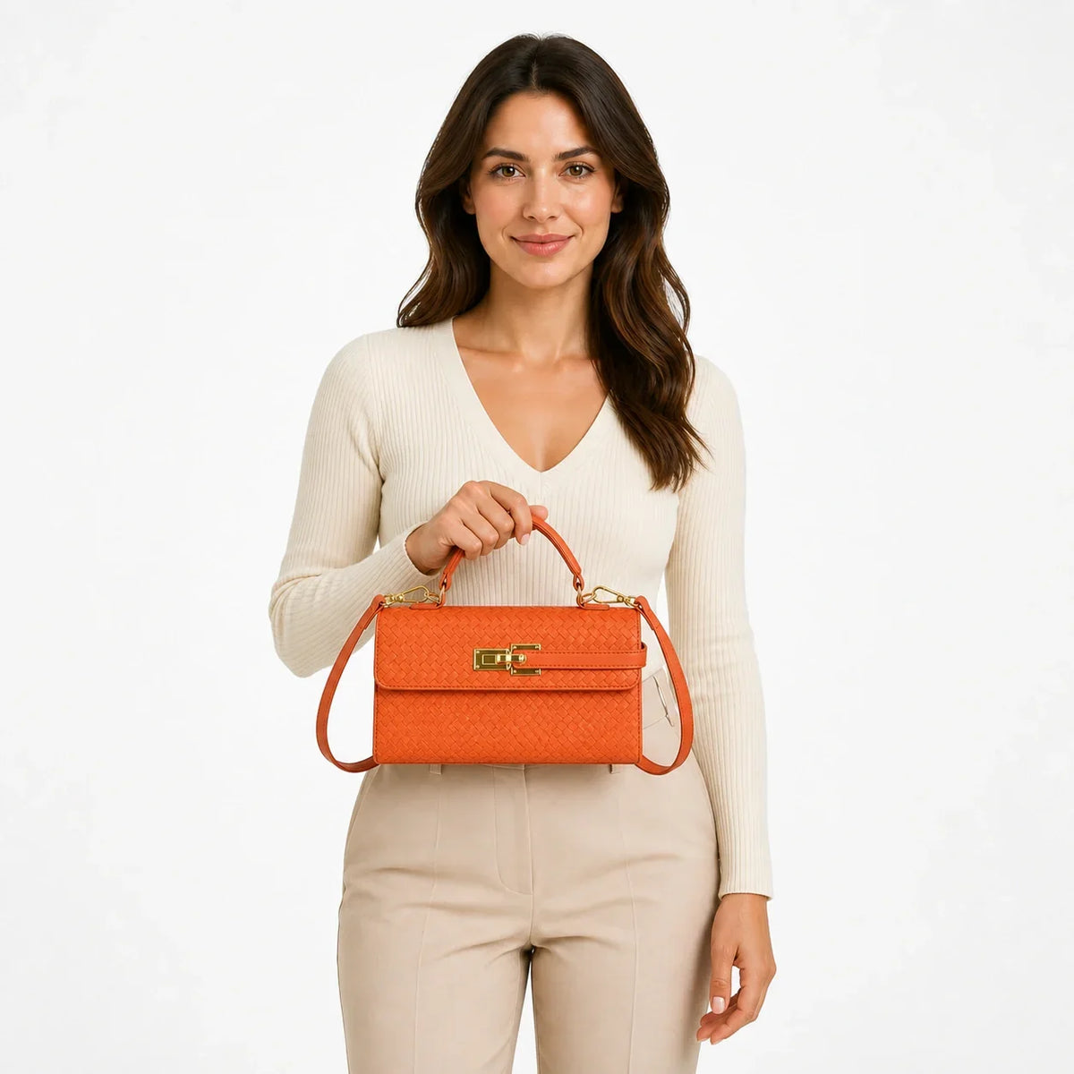 Mini Flap Bag — Elara