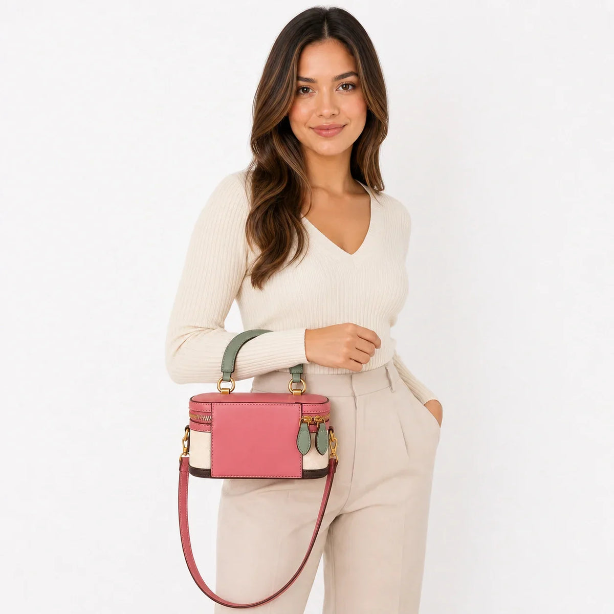 Mini Round Box Bag — Ines