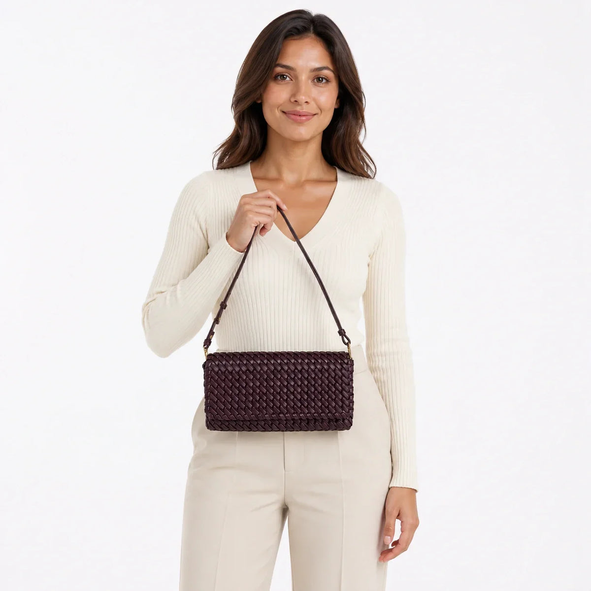 Mini Baguette Bag — Violaine