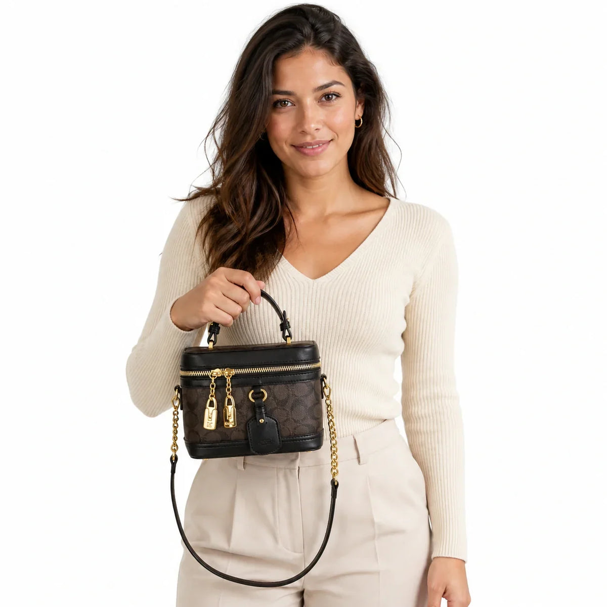 Mini Round Box Bag — Noa